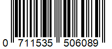 Barcode 0711535506089