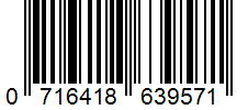 Barcode 0716418639571