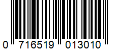 Barcode 0716519013010
