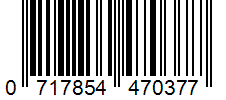 Barcode 0717854470377