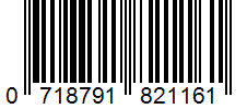 Barcode 0718791821161