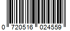 Barcode 0720516024559