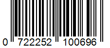 Barcode 0722252100696