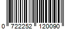 Barcode 0722252120090