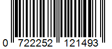 Barcode 0722252121493