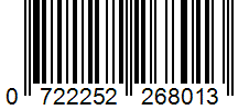 Barcode 0722252268013