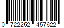 Barcode 0722252457622