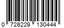 Barcode 0728229130444