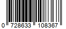 Barcode 0728633108367