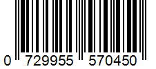 Barcode 0729955570450