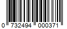 Barcode 0732494000371