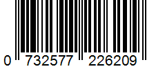 Barcode 0732577226209