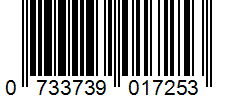 Barcode 0733739017253