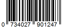 Barcode 0734027901247