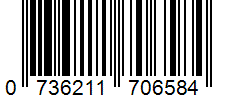 Barcode 0736211706584