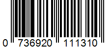 Barcode 0736920111310