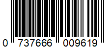 Barcode 0737666009619