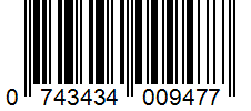 Barcode 0743434009477
