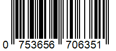 Barcode 0753656706351