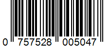 Barcode 0757528005047