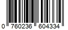 Barcode 0760236604334
