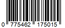 Barcode 0775462175015