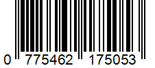 Barcode 0775462175053