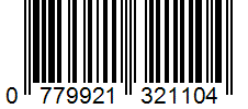 Barcode 0779921321104