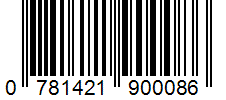 Barcode 0781421900086
