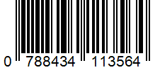Barcode 0788434113564