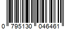Barcode 0795130046461