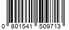 Barcode 0801541509713