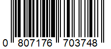 Barcode 0807176703748