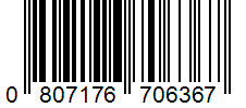 Barcode 0807176706367