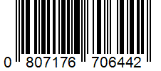 Barcode 0807176706442