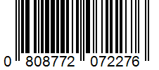 Barcode 0808772072276
