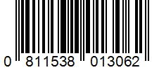 Barcode 0811538013062