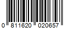 Barcode 0811620020657