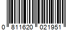 Barcode 0811620021951