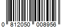 Barcode 0812050008956