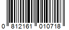 Barcode 0812161010718