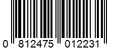 Barcode 0812475012231