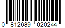 Barcode 0812689020244