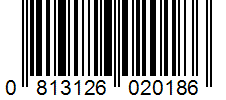 Barcode 0813126020186