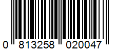 Barcode 0813258020047