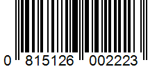 Barcode 0815126002223