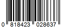 Barcode 0818423028637