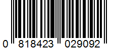 Barcode 0818423029092