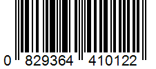 Barcode 0829364410122