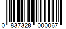 Barcode 0837328000067